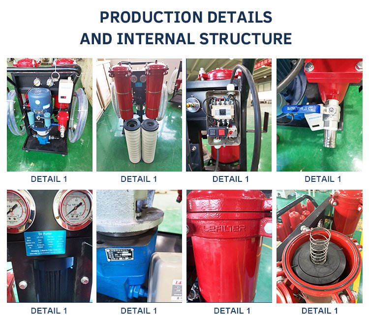 LYC-B Series High-precision Oil Filter Cart Product Display