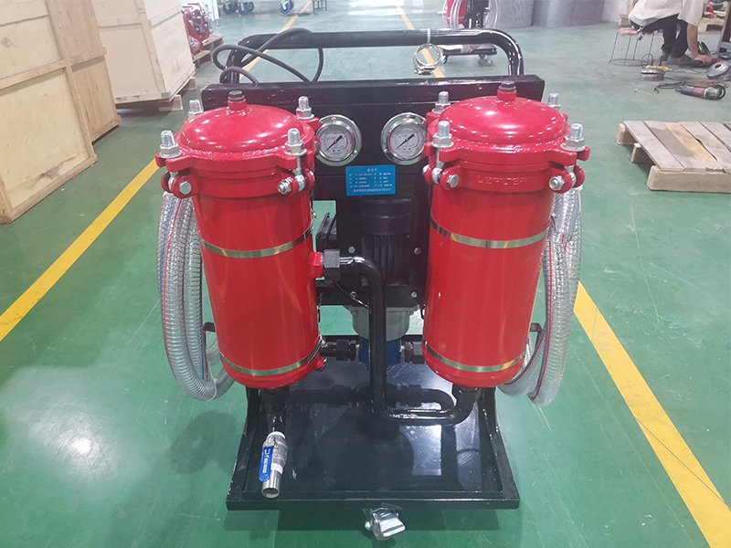 LYC-B Series High-precision Oil Filter Cart Presentation diagram