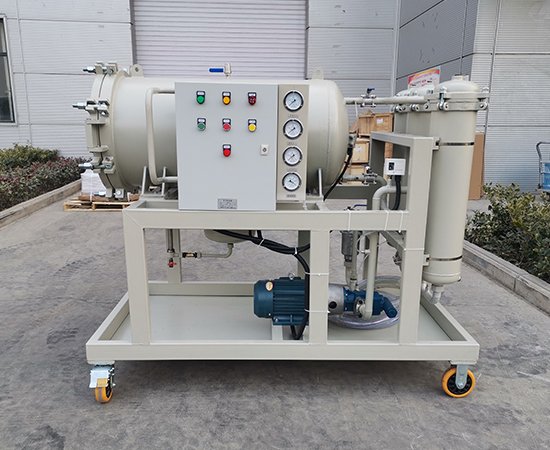 LYC-J Series Diesel Fuel Filter Purifier Cart Product Display