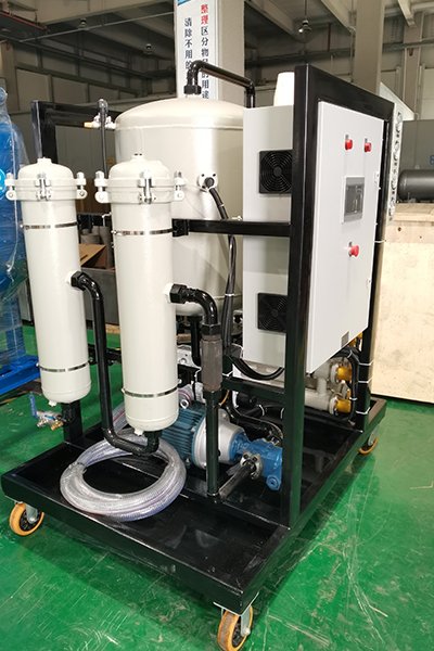 ZLYC Series Efficient Vacuum Oil Filter Cart​ Product Display 2