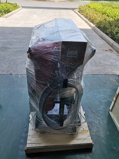 LYC-B Series High-precision Oil Filter Cart Ship and pack