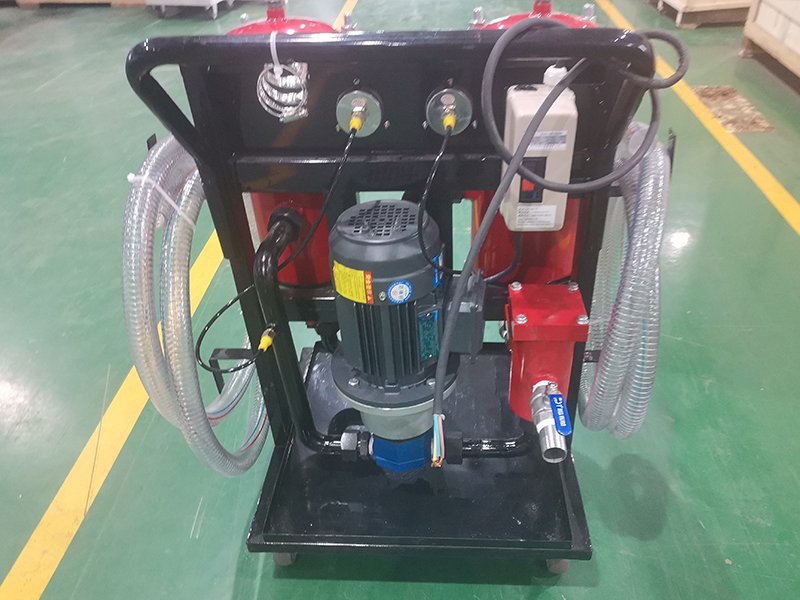 LYC-B Series High-precision Oil Filter Cart Presentation diagram 1