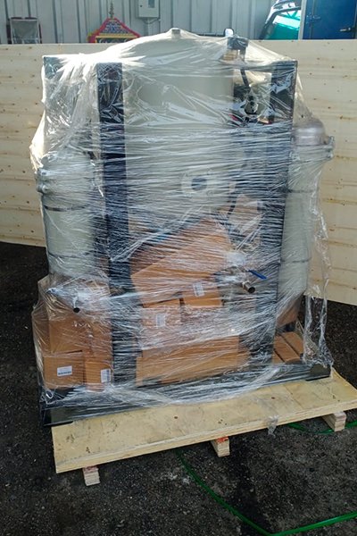 ZLYC Series Efficient Vacuum Oil Filter Cart​ Packed and shipped