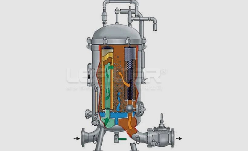Coalescence Separator Filter Schematic