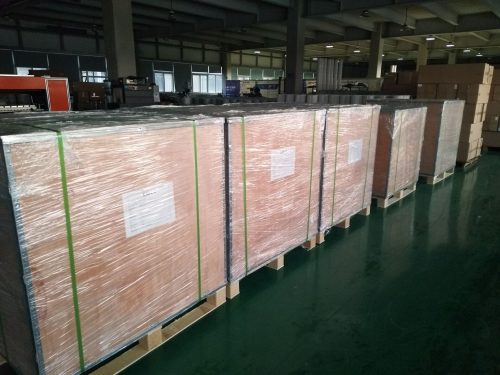 Packed and shipped